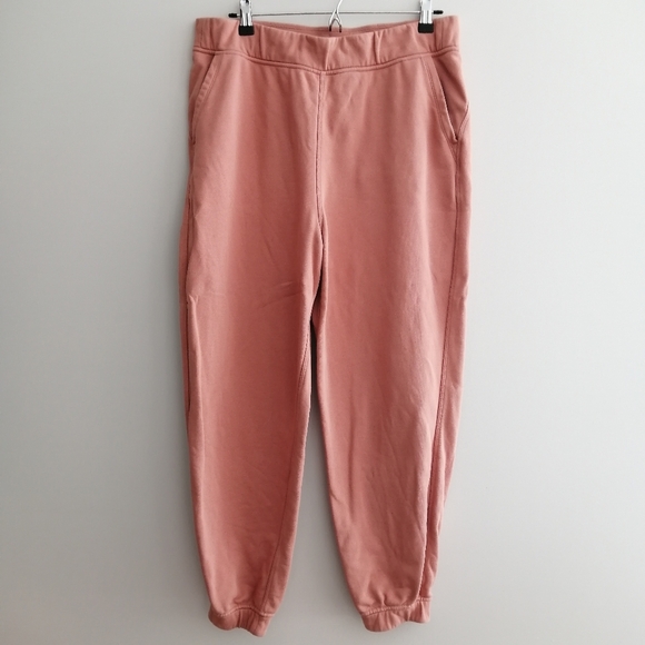 Lululemon Relaxed High Rise Jogger Sweatpants Pink Savannah 10 - Picture 2 of 16